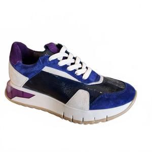 NEW SOFTWAVES women's 8.48.15 sneaker in blue azel